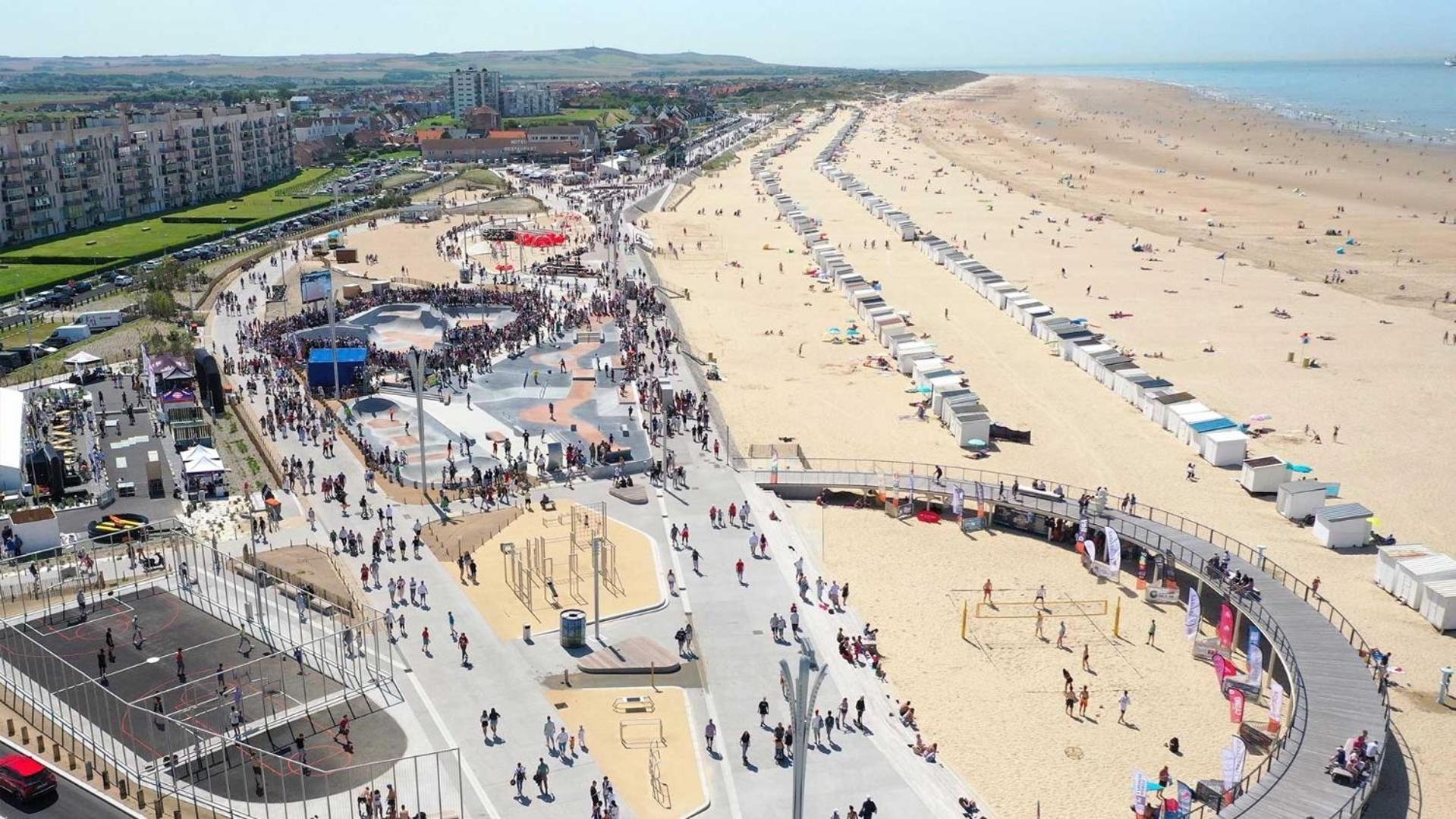 Appartement Luxe Vue Sur Mer Calais Plage Esterno foto